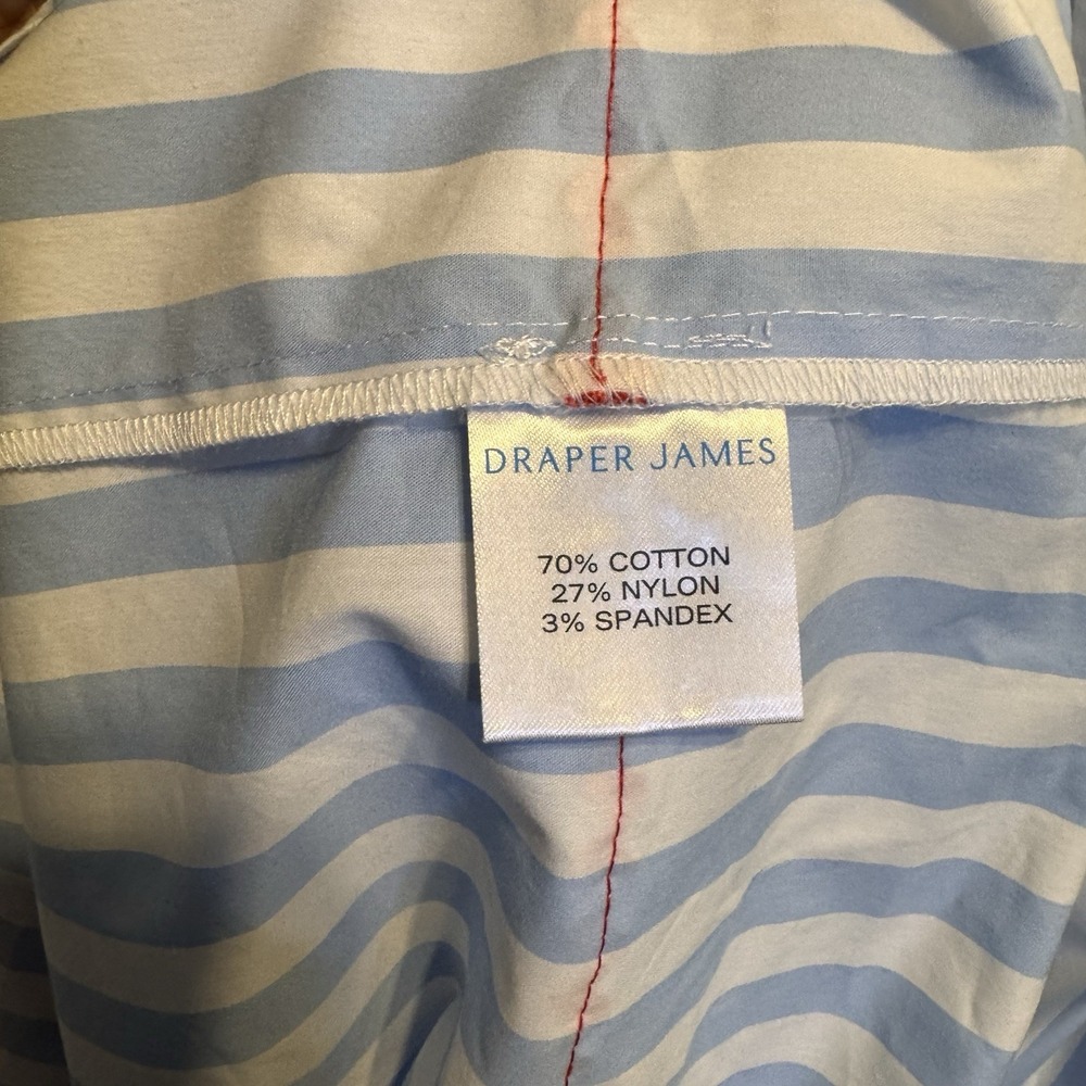 Draper James Blue Striped Midi Dress Katherine Nautical Theme - Picture 5 of 9